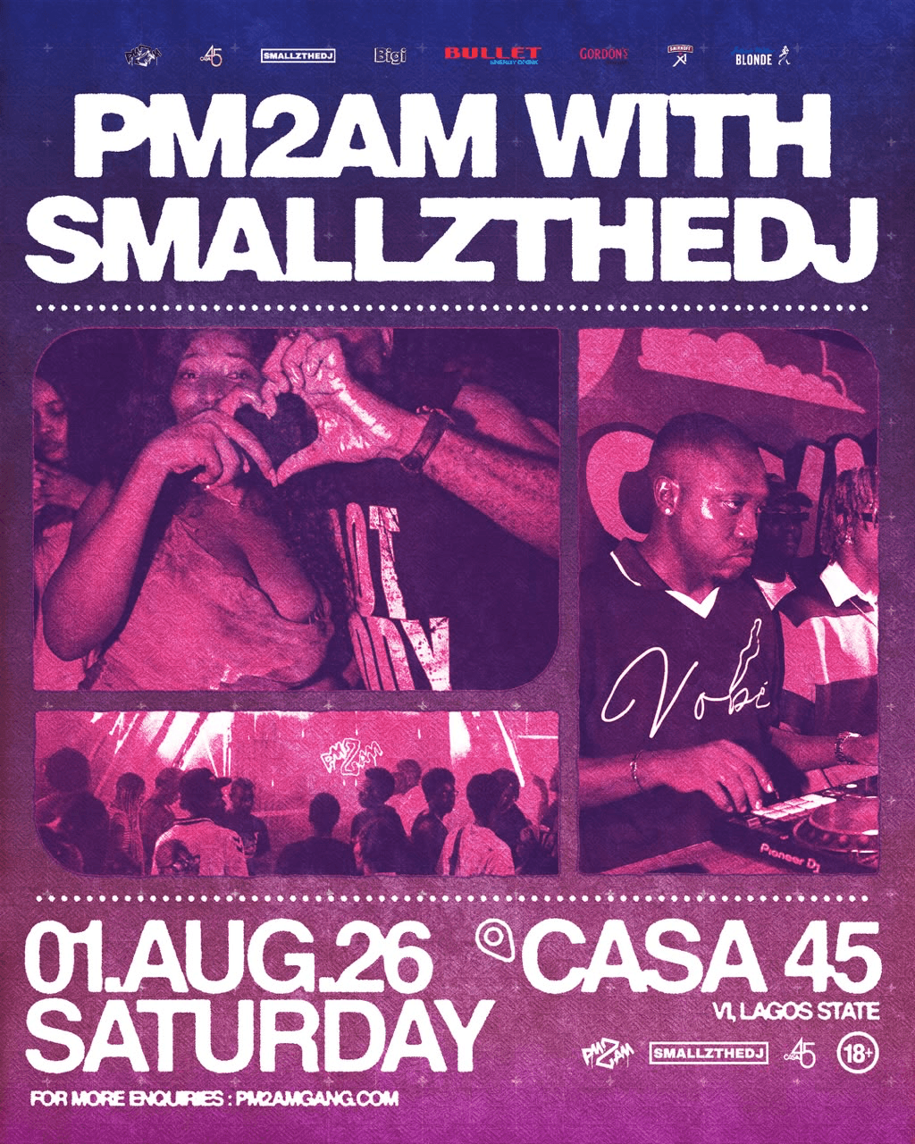 PM2AM with SmallztheDJ at Casa 45